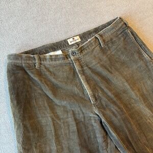 Vintage Woolrich Cotton Corduroy Pants Men's‎ 38x42 Dark Loden 1516